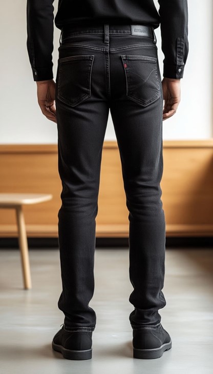 Как вернуть джинсам черный цвет